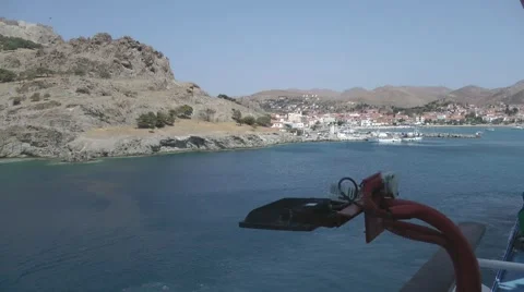 View from a ship. Vídeos de archivo 66564932