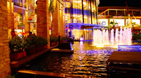 View of ship model in supermaket junceylon Video stock 33691173