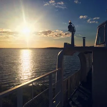 View from the ship Stock Photos