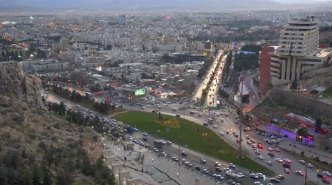 View of Shiraz, Iran 스톡 동영상 61462388