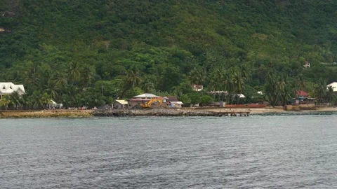 View of the shore Stock Footage 155823748