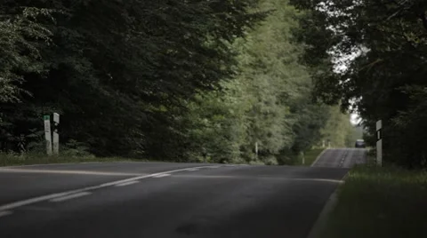 View from Side of Road Stock Footage 47829110