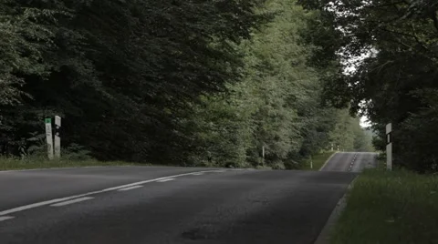 View from Side of Road Stock Footage 47829188