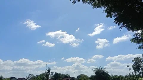 A view of the sky and clouds Stock Footage 241202195