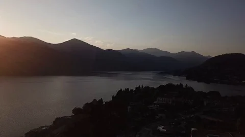 View from the sky of Piemonte in Italy Video stock 94875267