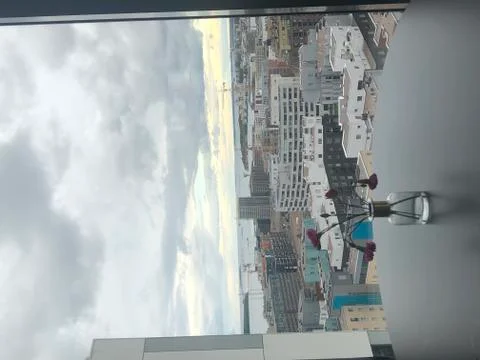 View from a skyscraper Stock Photos