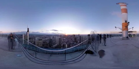 View from skyscraper timelapse Stock-Footage 73055815