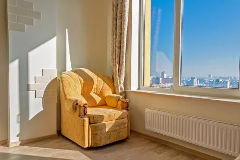 View from skyscraper's window Stock Photos