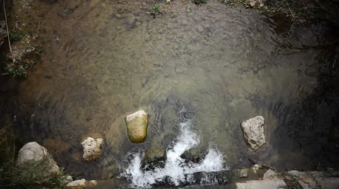 View of a small river (2) Видео 35756642