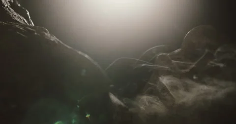 View from smog mountain to night Stock Footage 196333353