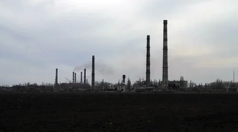 View of smoking coal Stock Footage 39394862