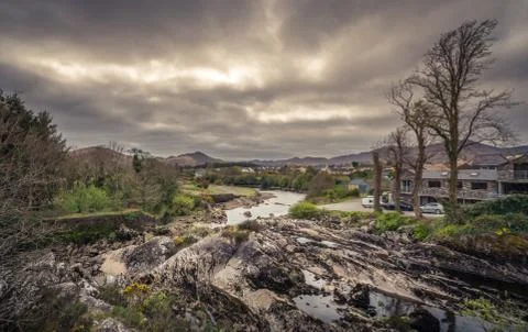 View from Sneem Foto stock