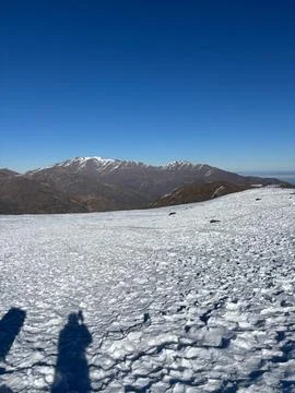 View from Snow Mountain Stock Photos