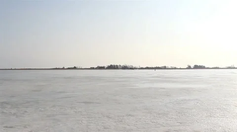 The view of the snowy area Stock Footage 36407700