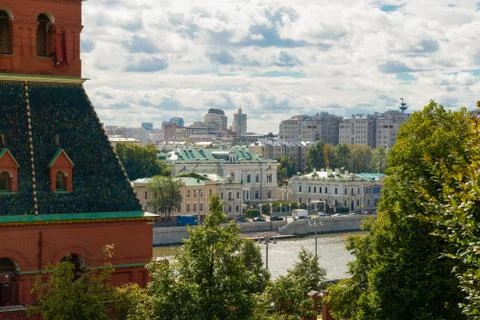 View of the Sofia Embankment Stock Photos