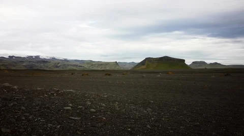 View of Solheimasandur  Video stock 67853719