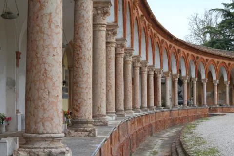 A view of some ancient crypt in cemetry Stock Photos