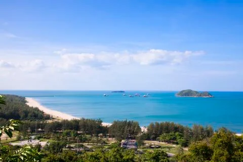 View of Songkhla Stock Photos