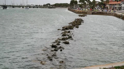 View south from Historic Castillo de San Marcos Fort Editorial Use Only June 6, Stock Footage 311215134