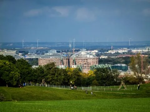 View of South Vienna Stock Photos