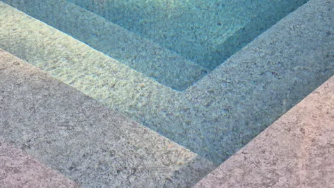 View of a SPA pool Stock Footage 312445586