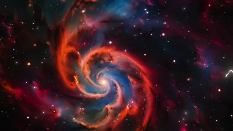 A View of Space Nebula Cloud Seamless Stars Loop Galaxy Animation Background Stock Footage 289180433