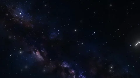 A View of Space Nebula Cloud Seamless Stars Loop Galaxy Animation Background Stock Footage 289180455