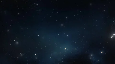 A View of Space Nebula Cloud Seamless Stars Loop Galaxy Animation Background Stock Footage 289180537