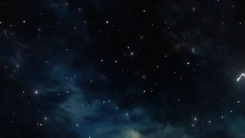 A View of Space Nebula Cloud Seamless Stars Loop Galaxy Animation Background Stock Footage 289180570