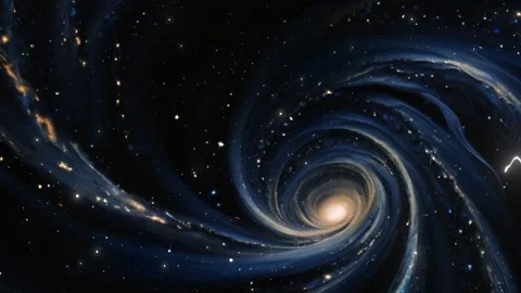 A View of Space Nebula Cloud Seamless Stars Loop Galaxy Animation Background Stock Footage 289180571