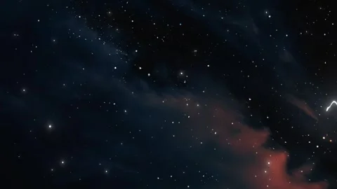 A View of Space Nebula Cloud Seamless Stars Loop Galaxy Animation Background Stock Footage 289180572