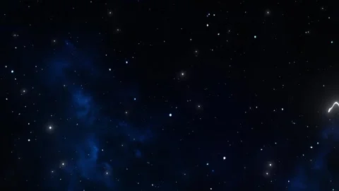 A View of Space Nebula Cloud Seamless Stars Loop Galaxy Animation Background Stock Footage 289180609