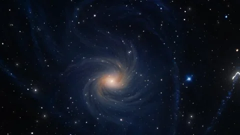 A View of Space Nebula Cloud Seamless Stars Loop Galaxy Animation Background Stock Footage 289180670