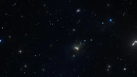 A View of Space Nebula Cloud Seamless Stars Loop Galaxy Animation Background Stock Footage 289180784