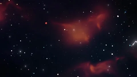 A View of Space Nebula Cloud Seamless Stars Loop Galaxy Animation Background Stock Footage 289180813