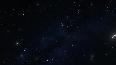 A View of Space Nebula Cloud Seamless Stars Loop Galaxy Animation Background Stock Footage 289180818