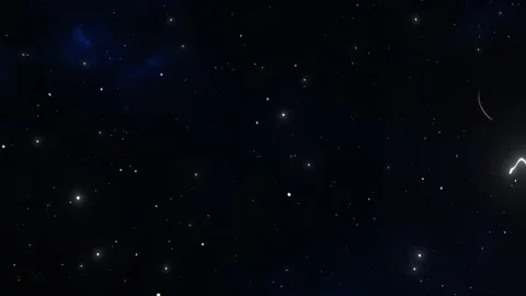 A View of Space Nebula Cloud Seamless Stars Loop Galaxy Animation Background Stock Footage 289180961