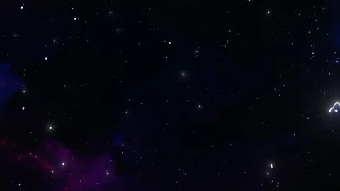A View of Space Nebula Cloud Seamless Stars Loop Galaxy Animation Background Stock Footage 289180984