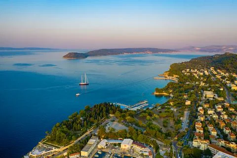 View to Split, Croatia Stock Photos