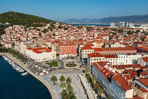 View to Split, Croatia Fotos Stock