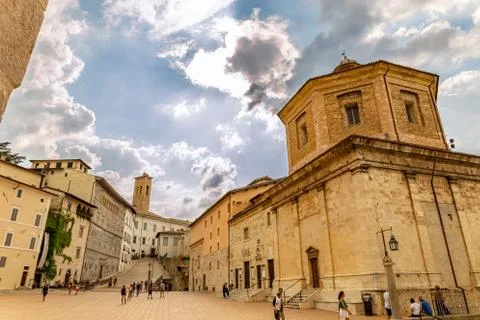 View of the square Stock Photos