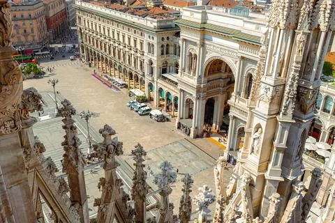 View of the square Stock Photos