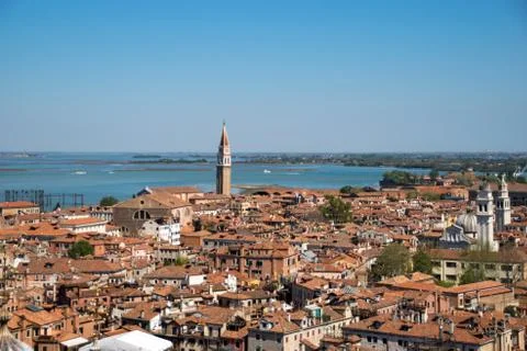 View from the St Mark's Campanile Stock Photos