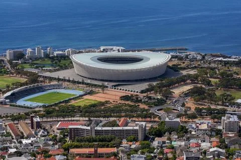 View of the stadium Stock Photos