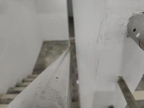 View on the stairs of the building Stock Photos