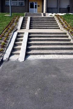 View on stairs Stock Photos