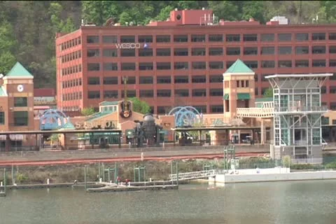 View of Station Square Stock Footage 10893507