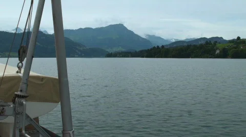 View from steamship Stock Footage 729174