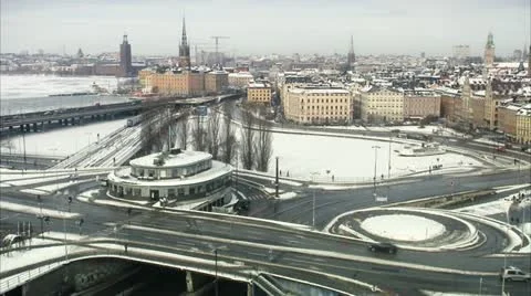View of Stockholm Video stock 11290832