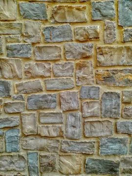 View of stone facade Stock Photos